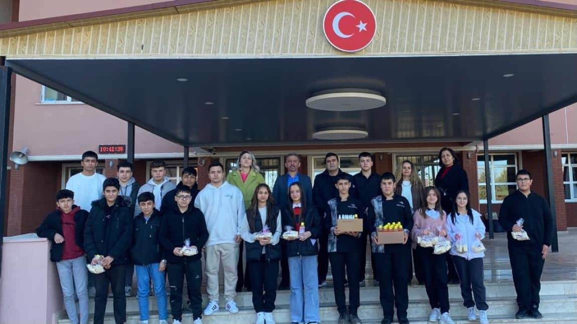 Okulumuz ve Toki Turizm Şehit Hidayet Erdoğan MTAL Birlikte Proje Yürüttüler
